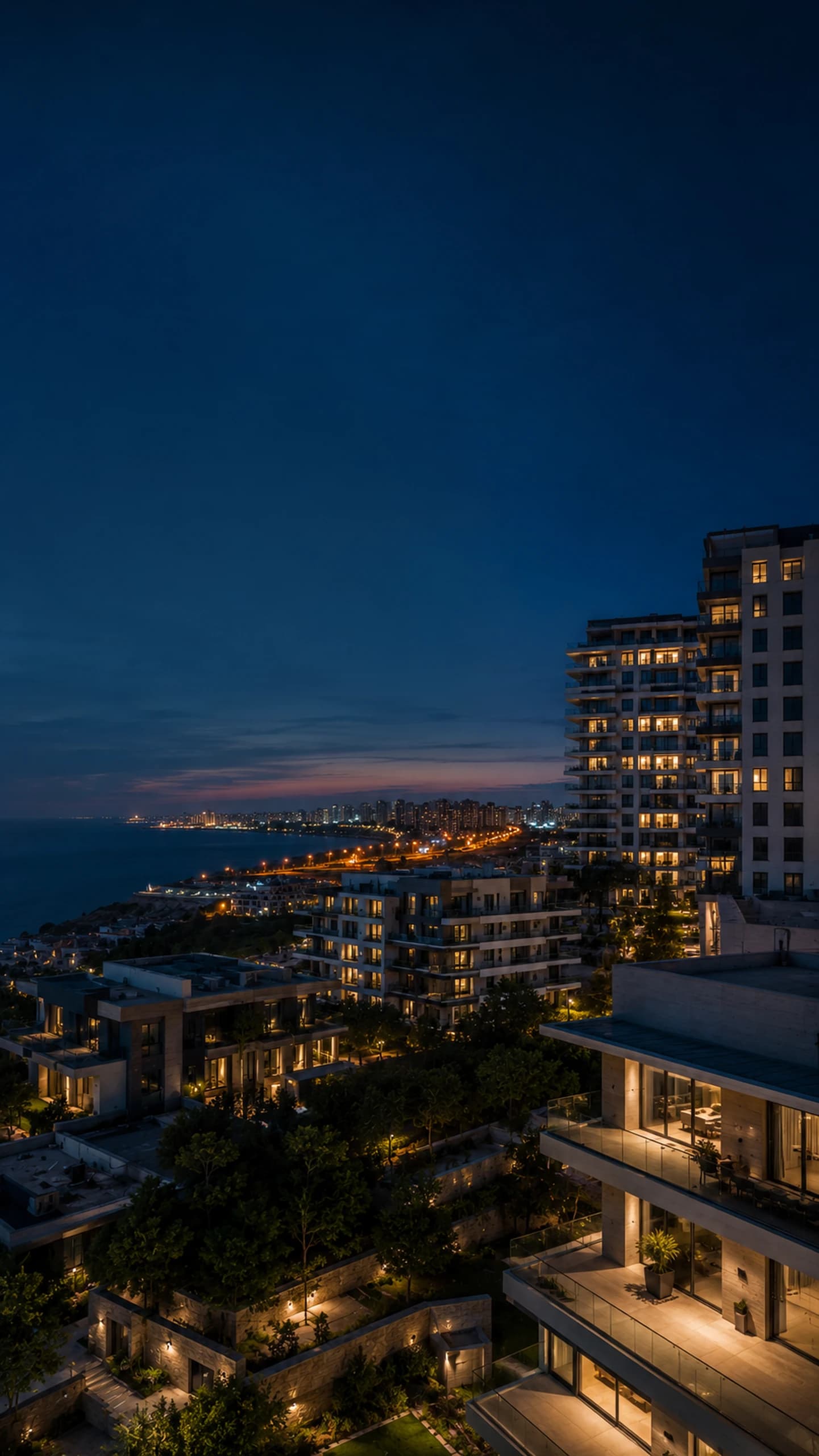 Satış danışmanlığı — mimari cephe, Holding Real Estate hizmet görseli